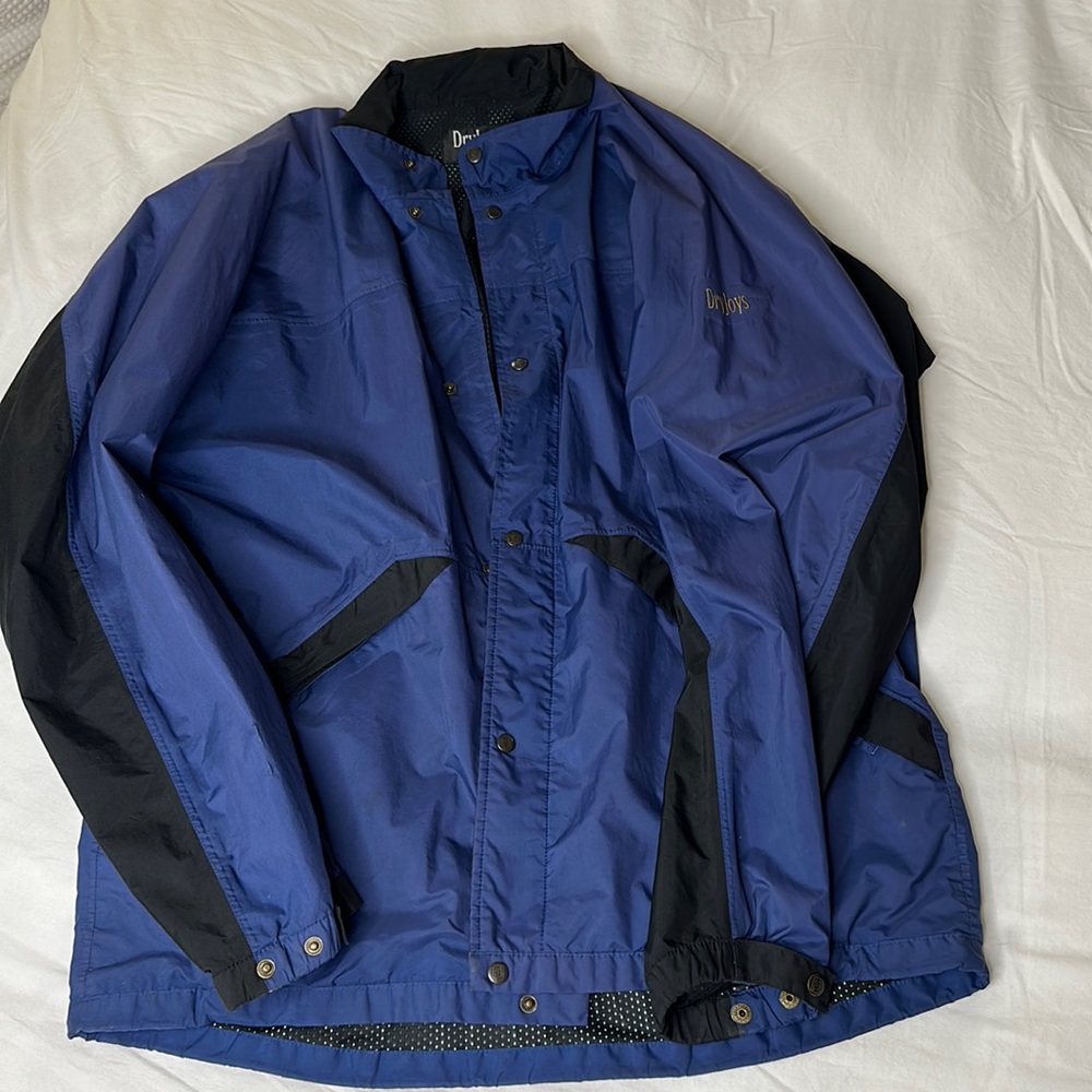Footjoy dryjoys dry joy zip up wind breaker golf jacket